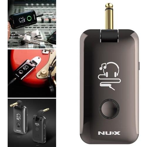 NUX Mighty Plug MP-2 Guitar Bass Amp Modeling Headphone Amp Headphone Amplifier Universal Electric Speakers Adapter Guitar Acces