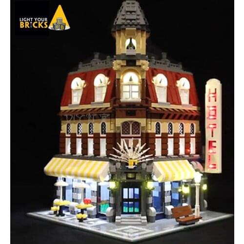 Light Set for Make & Create Cafe Corner Lighting Kit For 10182(NOT include The Lego Set)