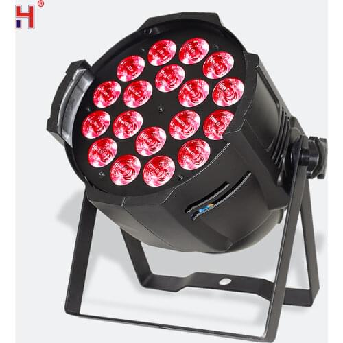 LED Dance Floor DJ Party Light 18X12W LED Par Can Lyre Wash RGBW DMX Stage Effect Floodlight For Disco Night Club Wedding Decore