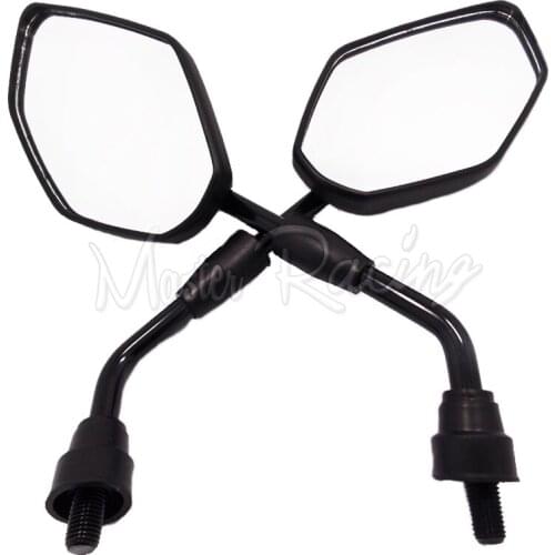 Universal Motorcycle Side Mirrors Moto 10mm RearView Mirror Accessories For Honda Yamaha Kawasaki BMW Aprilia KTM Tuono Scooter
