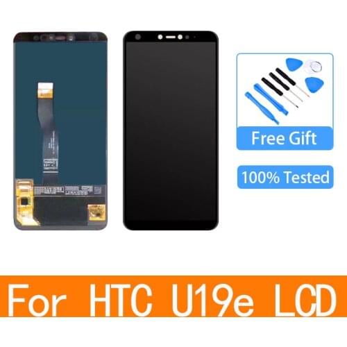 6.0" Display For HTC U19e LCD Display Touch Screen Digitizer Glass Panel Assembly for HTC U19 LCD Display