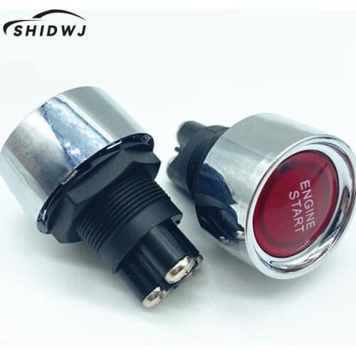 1Pc 22mm Car Modification Engine Start Power Button Switch Ignition Switch 12V/24V