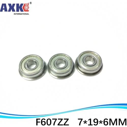 1pcs) Flange ball bearing F607ZZ 7*19*6 mm