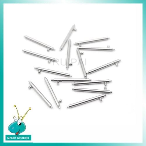 1000pcs/bag Stainless Steel 304# 1.8mm 12mm~24mm Watchband Spring bar Quicke Released Switch Spring bar Parts For Watchmaker