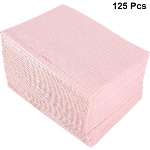 125 Pcs/Pack Nail Art Table Mat Disposable Clean Pads For Nails Care Polish Waterproof Tablecloths Manicure Tool Accessories