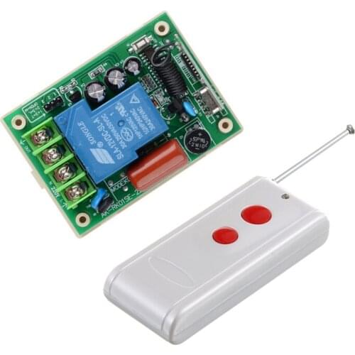220V 30A 3000W Wireless Receiver Remote Control Switch System 315/433 light/Lamp LED Water Pump Electrical Machine ON OF Latched