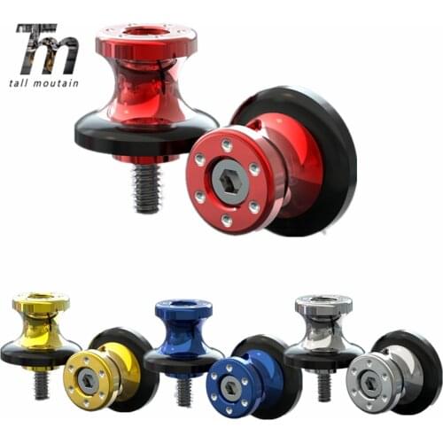 6mm 8mm Universal Motorcycle Swingarm Spools Slider Stand Screw Bolts For Yamaha mt 07 09 YZF R1 R3 R6 fz1 fz6 FZ09 r125 R25 R3