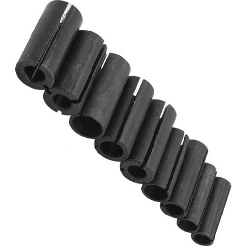 9PCS/Lots CNC Adapter Collet Shank CNC Router Tool Adapters Holder Milling Cutter Conversion Chuck