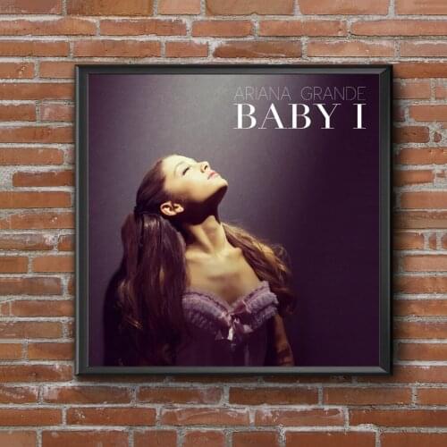 Ariana Grande - Baby I Music Album Cover Poster Music Singer Star Canvas Poster Wall Painting Home Decoration ( No Frame )