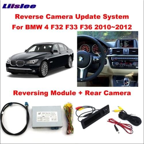 Car Rear Camera For BMW 4 F32 F33 F6 2011 2012 CIC System Compatible Original Screen Upgrade Interface Reverse Decoder