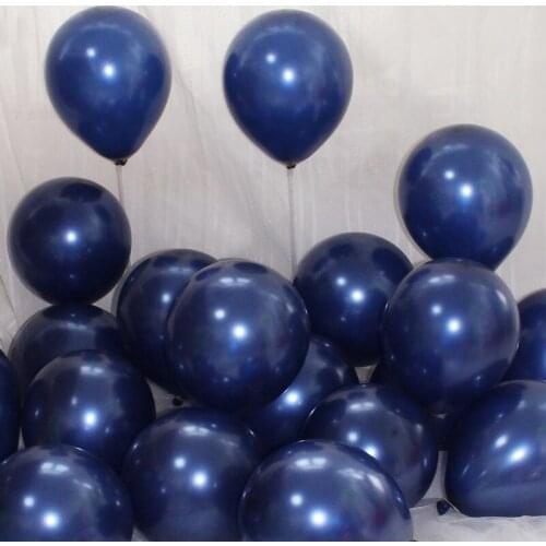 5/10/12/18 inch Luminous Blue Balloons Wedding Party Round Helium Macaron Balloon Arch Decoration birthday party decor globals