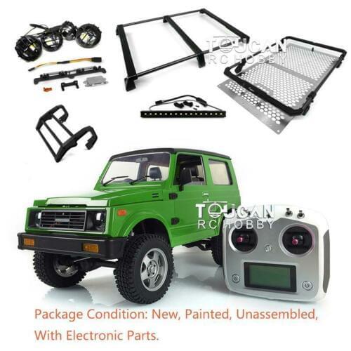 Capo 1/6 RC Crawler SIXER1 Painted Samurai Jimny Car Radio ESC Roof Rack Light THZH0550