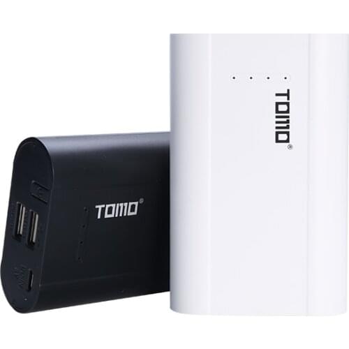TOMO P3 Power Bank case DIY battery capacity smart 18650 lithium battery Charger Storage box LED indicator Dual USB output ports