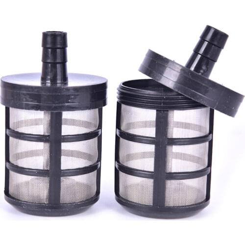 2pcs 8~14mm Hose Pipe Filter Car Wash Garden Irrigation Filters Sprayer Pump Filtering Net Strainer Stainless Steel Mesh Filter