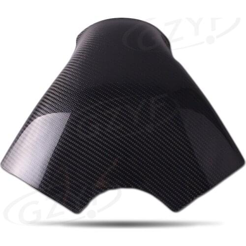 Motorcycle Fuel Gas Tank Cover Protector For Kawasaki Ninja ZX6R ZX-6R 2007 2008 Carbon Fiber Parts Accessories