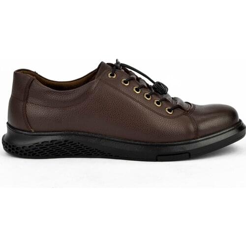 Zia Men 'S Brown Genuine Leather Shoes