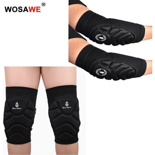 WOSAWE Motorcycle Knee Pads Motocross Knee Protector Guard Moto Elbow Protector Protective Gear Motorbike Ridng Protective