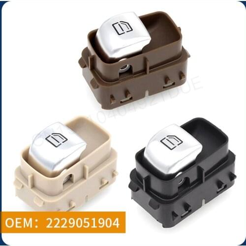 OEM 2229051904 is suitable for Mercedes-Benz E-Class W213/S-Class C217/W222 Maybach S-Class X222 single switch button