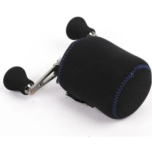 Universal multi-purpose Black Luya Drum Wheel Package Fishing Casting Reel Cover Protective Fishing Bag Spinning Reel Pouch