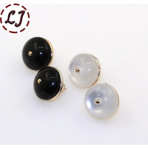 2015 new fashion 30pcs/lot beads combined buttons round plastic button clothing sewing accessories scrapbook