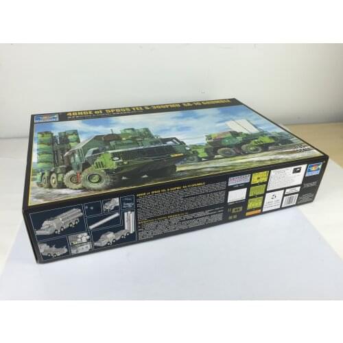 Trumpeter 01038 1/35 Russian S-300PMU Missile Truck Vehicle "SA-10 Grumble" Car TH05662-SMT2