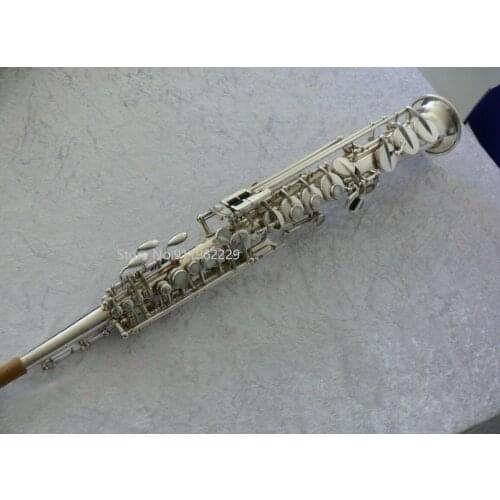 95% Mark VI Soprano Saxophone Silver Plated Brass Instruments with case mouthpiece gloves, reeds Original Refurbished