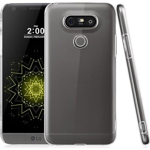 Ultra Thin Transparent Dirt-Resistant Plastic Clear Hard Back Cover Case for LG G5 H850 VS987 H820 / G5 SE H840 H845 G5 Lite