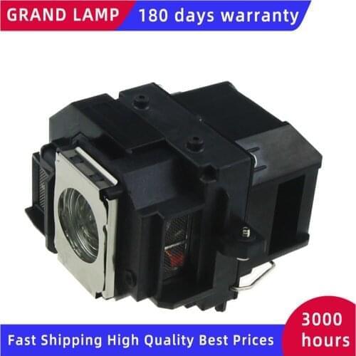 High Quality EMP-D6155W EB-D6250 EH-R4000 Replacement Projector Lamp for EPSON ELPLP66 / V13H010L66 With Housing HAPPY BATE
