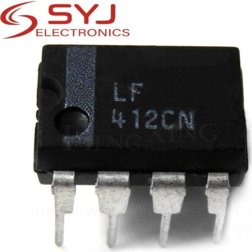 10pcs/lot LF412CN LF412CP LF412 DIP-8 In Stock