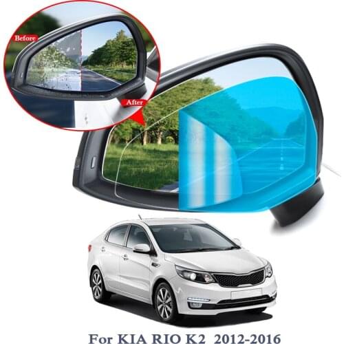 2PCS Anti Fog Car Window Clear Film Car Rearview Mirror Protective Film For KIA RIO K2 Cerato Forte K3 K5 Sportage KX Cross Film