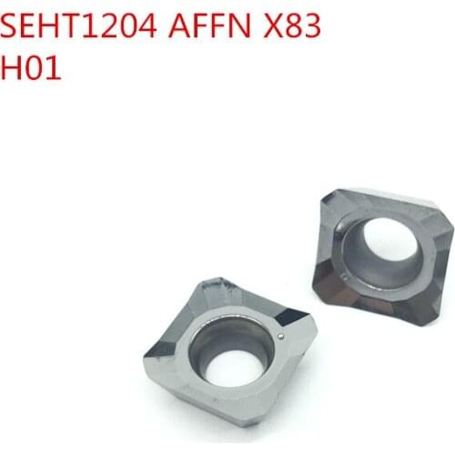 20pcs SEHT1204AFFN X83 H01 Aluminum cutter blade Insert Cutting Tool turning tool CNC Tools AL +TIN Alloy wood SEHT1204