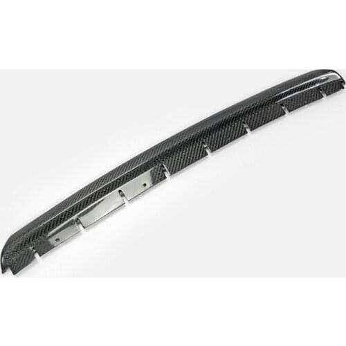 For Nissan R35 GTR EPA Style Carbon Fiber Center Duct Cover (fit 2012+ rear lip only) Glossy Finish Splitter Fibre Drift Kit