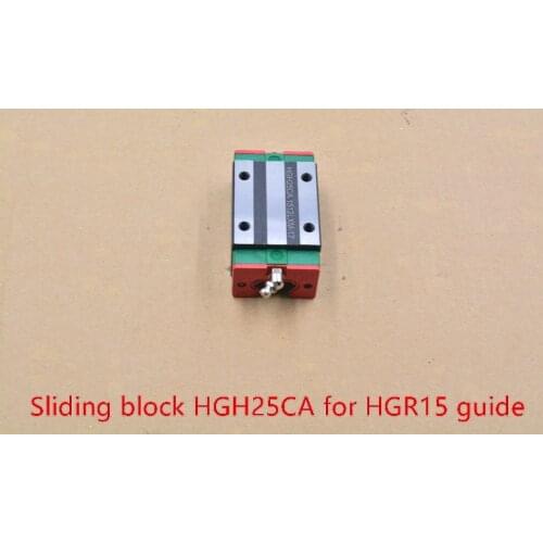 HGH25CA sliding block match use HGR25 linear guide width 23mm guide for CNC router HGH25CA 1pcs