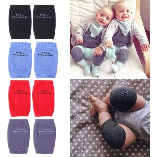Cotton Baby Knee Pads Kids Autumn Winter Anti Slip Crawl Necessary Knee Protector Babies Leggings Children Leg Warmers Boys Girl