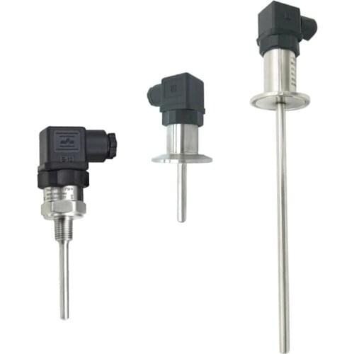 RTD Pt100 Temperature Sensor 3 Wire -50C to 300C Thermal Resistance Thread Tri-Clamp Temperature Sensor