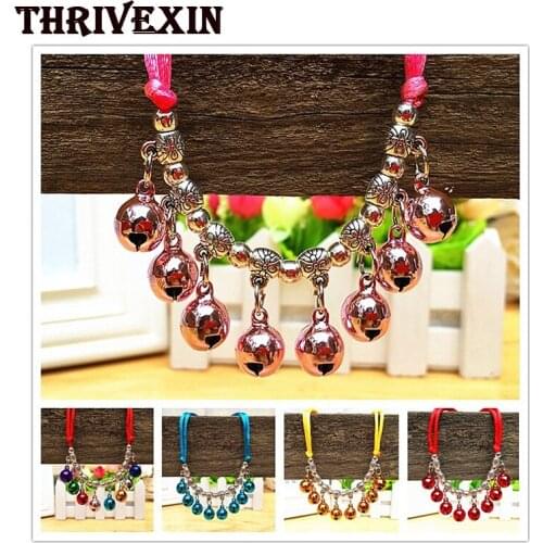 Pet Dog Fashion Bell Collar Lanyard Dog Cat Pet Collar Teddy Pet Necklace Jewelry Clothing Accessories Pet Supplies Dog Collar