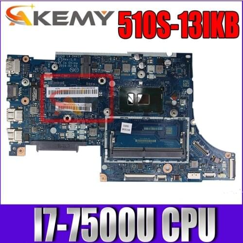 Applicable to 510S-13IKB notebook motherboard I7-7500U UMA number LA-D441P FRU 5B20M35999 5B20M35995 5B20M36011