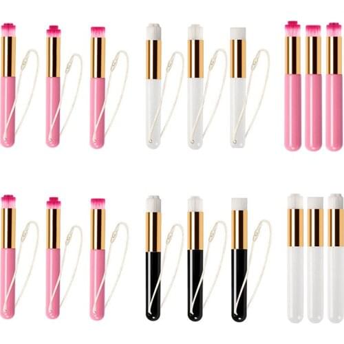 Professional Peel Off Blackhead Nose Cleaning Skin Care Remover Tool Washing Makeup Brush Eyelash wash brush