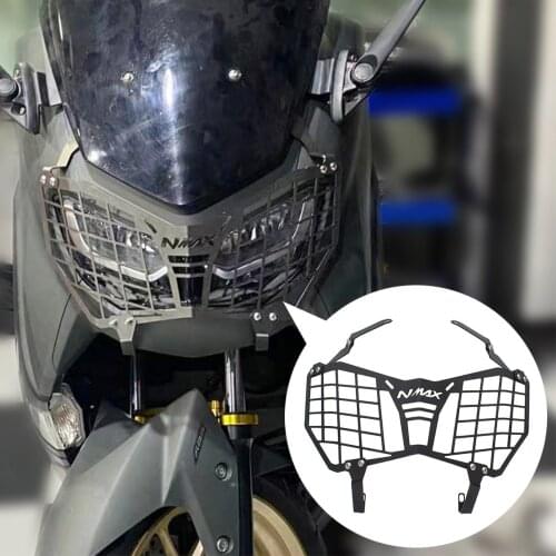SEMSPEED N MAX 2021 Headlight Head Light Protection Cover For NMAX 125 N-MAX 155 2021 Protection Motor Grille Guard Cover Newest
