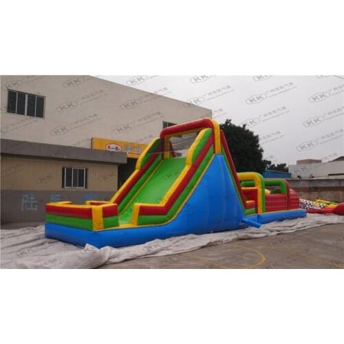 School Children inflatable obstacle jumper leisure game
