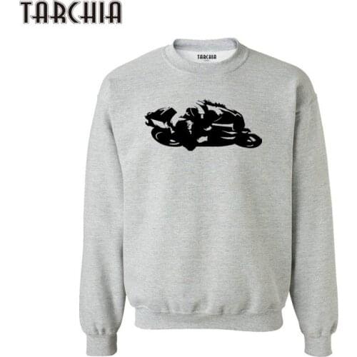 TARCHIA 2021 Motorcycle Racing Abstract Sweatshirt Printed Slim Fit Mens Hoodies Pullovers Hoody Plus Size Autumn Brand Casual