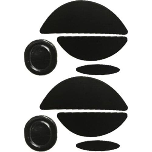 B36C 1Set Mouse Skates Glide Feet Pad Mouse Feet Sticker for logitech MX518 LEGENDARy Mouse Rounded Curved Edges Mice Feet