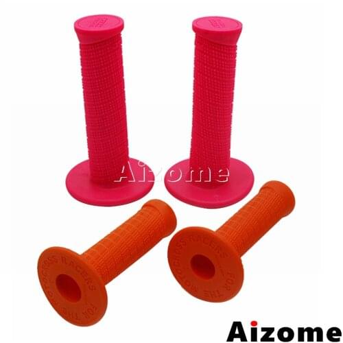 1Pair Motorcycle Grip Non Slip Rubber Bar End Hand Bar Grips 7/8" 22mm 24mm Motorcycle Comfort Hand Handlebar Grip Thruster Grip