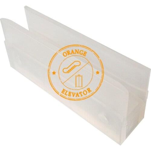 10 Pieces Elevator Guide Shoe Insert XAA380S1 L120mm Groove Width10mm & 16mm