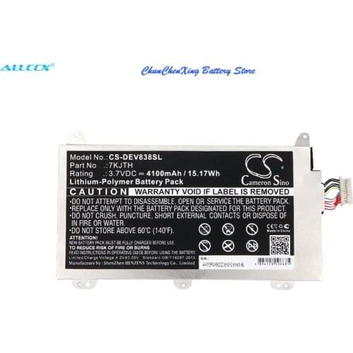 Cameron Sino 4100mAh Battery 7KJTH for DELL Venue 8 Pro 3845