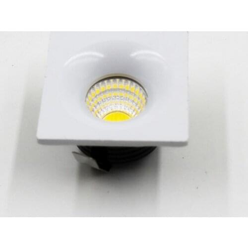 Free Shippping Dimmable LED COB Spot Downlights 3W Mini Cabinet Showcase Down Lights COB Ceiling Lamps Driver Included AC85-265V