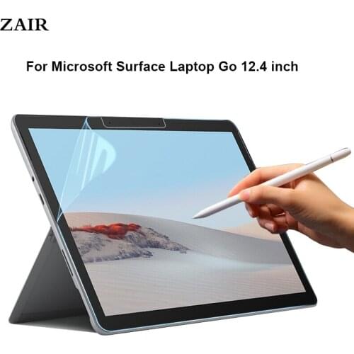 Like Paper Textured Screen Protector For Microsoft Surface Laptop Go 12.4 inch Anti Reflection PET Film For Surface Laptop Go