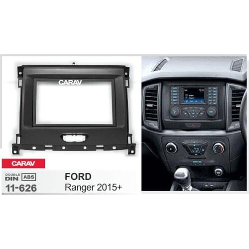 CARAV11-626 car radio stereo face facia surround trim Kit for FORD Ranger 2015+ Stereo facia surround install trim fit Dash Kit