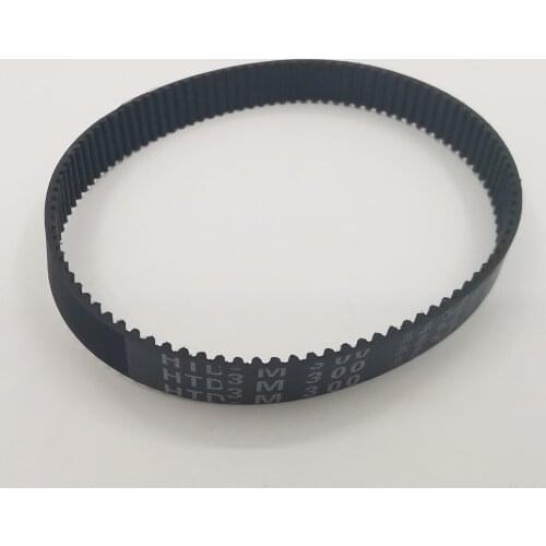 Black Rubber HTD 3M Type Closed Loop Timing Pulley Belt 3mm Picth 432-462mm Length 10/15mm Width Synchronous Belt