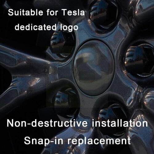 Decorative Center Caps for Tesla Model 3/ S/ X /Wheel Kit Decorative Logo Cap Tires Badge Screw Nut Covers Cap Wheel N1C6